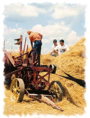 Baling Straw